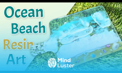 Ocean Beach Resin Art Tutorial Step by Step Guide for Beginners