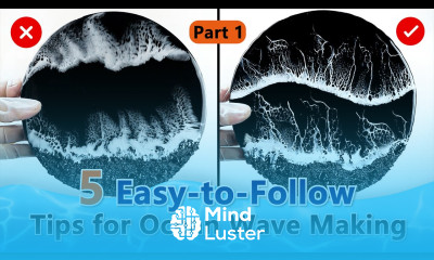 5 Easy to Follow Tips for Resin Ocean Wave Making Beginner Tutorial