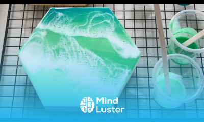 Resin Seascape Painting Tutorial with Alcohol Ink Resin Ocean Art for Beginners