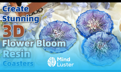 Easy Flower Bloom Resin Tutorial Resin Techniques That Anyone Can Do