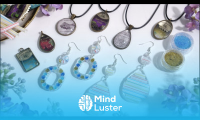 Turn Waste into Wearable Art Jewelry Keychain All in one Kit