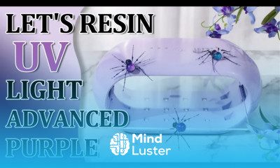 Purple LED Double Sided UV Resin Light Letsresin com