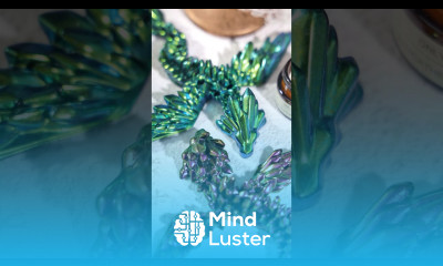 3D Crystal Resin Dragon Letsresin com diy resinart resin resincraft