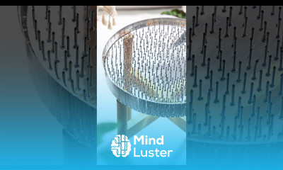 Cool Resin Stool with Nails Letsresin com