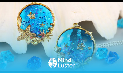 Resin Jewelry Tutorial UV Resin DIY Pendants Resin Art