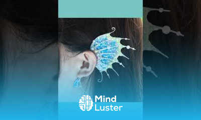 How to Make Elf Earring with UV Resin