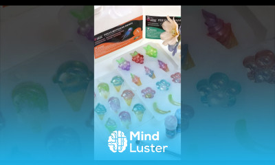 Tiny resin crafts made by Polyurethane Resin shortvideo shorts diy resinmolds