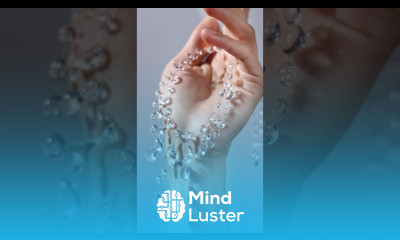 Charming necklace of UV resin raindrops Special appreciation to the artist drool jewel