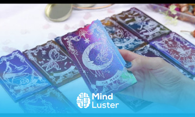 DIY Tarot Molds With Chameleon Powder LET S RESIN