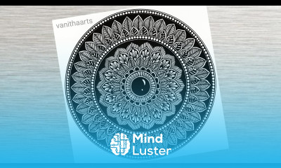 How to draw Mandala for Beginners Easy mandala drawing stepbystep doodle art mandalaart