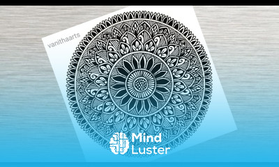 How to draw Mandala for Beginners Easy mandala drawing stepbystep doodle art mandala