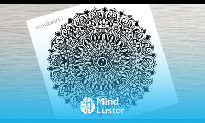 How to draw Mandala for Beginners Easy mandala drawing stepbystep mandala art