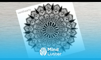 How to draw Mandala for Beginners Easy mandala drawing step by step mandala art