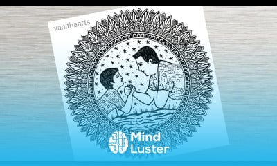 How to draw Mandala for Beginners father and son mandala art father and son drawing doodle art