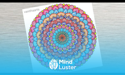 How to draw Mandala for Beginners Color Mandala Art stepbystep doodle art mandala drawing