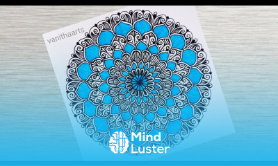 How to draw Mandala for Beginners Colour mandala art mandala drawing stepbystep doodle art