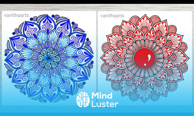 How to draw Mandala for Beginners Color Mandala Art stepbystep doodle art mandala drawing