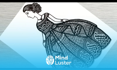 Grown Mandala for Beginners Step by Step Tutorial Zentangle Art Doodle Art