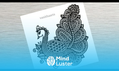 How to draw Mandala for Beginners Peacock mandala art peacock drawing stepbystep doodle art