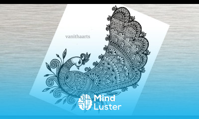 How to draw Mandala for Beginners Peacock mandala art peacock drawing stepbystep doodle art