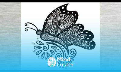 Butterfly Doodle Art Butterfly Drawing How to Draw Butterfly Doodle Art