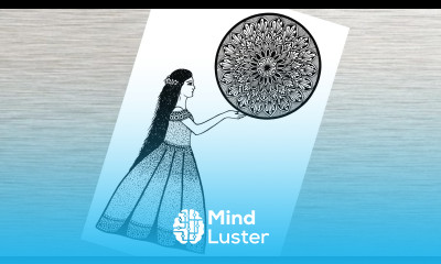 Women s day drawing How to draw Mandala for Beginners step by step doodle art Zentangle Art