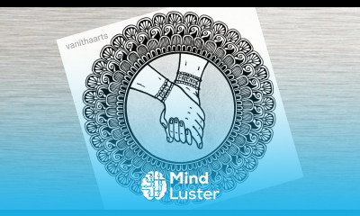 Friendship day special drawing Best Friends How to draw Mandala for Beginners stepbystep