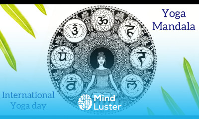 Yoga Mandala 7 Chakras international yoga day mandala tutorial chakrasmandalas yogadaydrawing