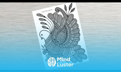 Dove Mandala Art How to a draw Mandala for Beginners Step by Step Tutorial dove vanithaarts