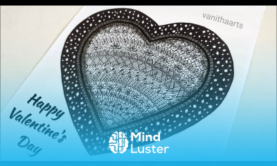 Valentine s Day Special Drawing How to Draw Mandala Art for Beginners stepbystep 3D Mandala Art