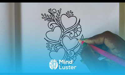 How to draw Heart Mandala for Beginners mandala art stepbystep doodle art Zentangle