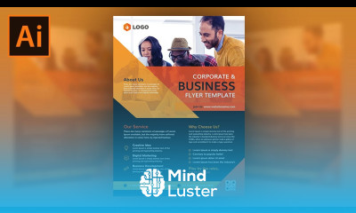 Business Flyer Design in Adobe Illustrator