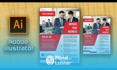 How To Make Flyer in Illustrator CC 2020 Brochure design Poster Design Photoshop CC 2020