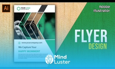 How to make flyer in Illustrator CC Poster Design Brochure Design Banner Design Photoshop