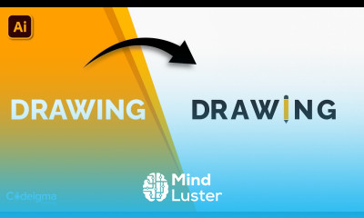 How To Create Modern Wordmark Logo Design 7 Adobe Illustrator CC Codeigma Learning