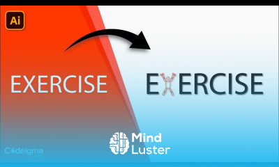 How To Create Modern Wordmark Logo Design 8 Adobe Illustrator CC Codeigma Learning