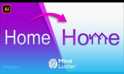 How To Create Modern Wordmark Logo Design 11 Adobe Illustrator CC Codeigma Learning