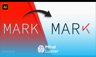 How To Create Modern Wordmark Logo Design 15 Adobe Illustrator CC Codeigma Learning