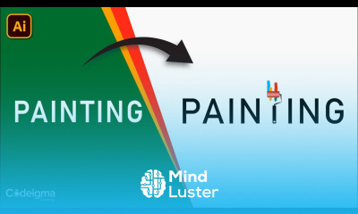 How To Create Modern Wordmark Logo Design 20 Adobe Illustrator CC Codeigma Learning