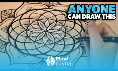 How to Draw an Easy Mandala a Step by Step Tutorial Anyone Can Make This Mandala Art