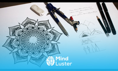 How to Draw a Powerful Mandala Geometric Art Tutorial