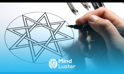 How to Draw an Octagram Using Geometry