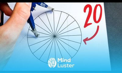 How to Divide a Circle Into 20 Equal Parts