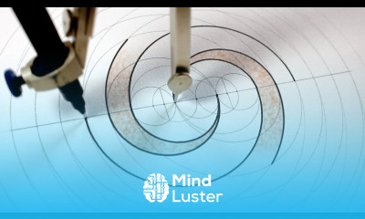 The geometry of a double spiral