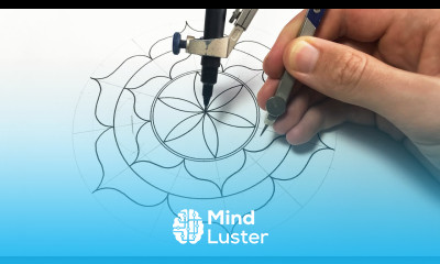 Can t draw mandala petals This ll fix that