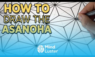 How To Draw The Asanoha Pattern Sacred Geometry Drawing