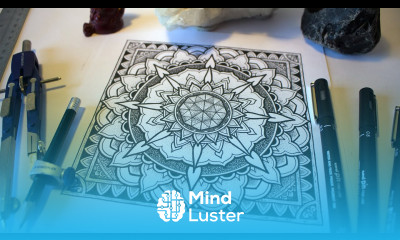 Drawing a Psychedelic Mandala Inspired by The San Pedro Cactus