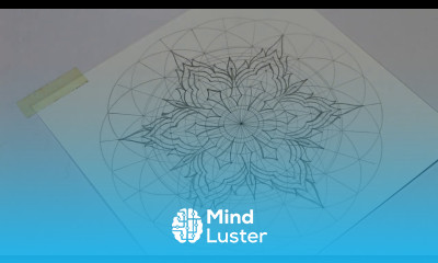 Drawing a Quick Mandala Without a Protractor