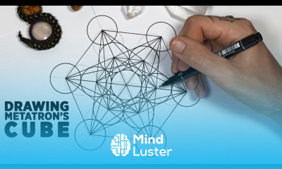 Drawing Metatron s Cube in Real Time Sacred Geometry Tutorial