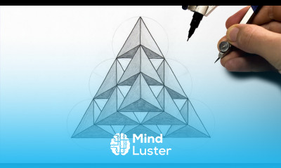 Drawing a Pyramid of Tetrahedrons ▲ Sacred Geometry